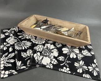 Lot 176 | Vintage Flatware With Mother Of Pearl & More
