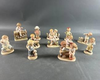 Lot 268 | Vintage 12 Memories Of Yesterday Figures
