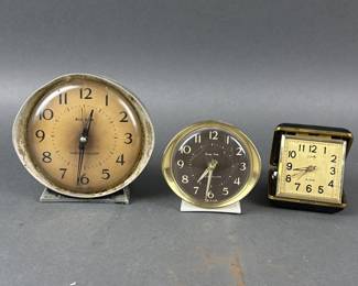 Lot 262 | Vtg Westclox Alarm Clocks & More
