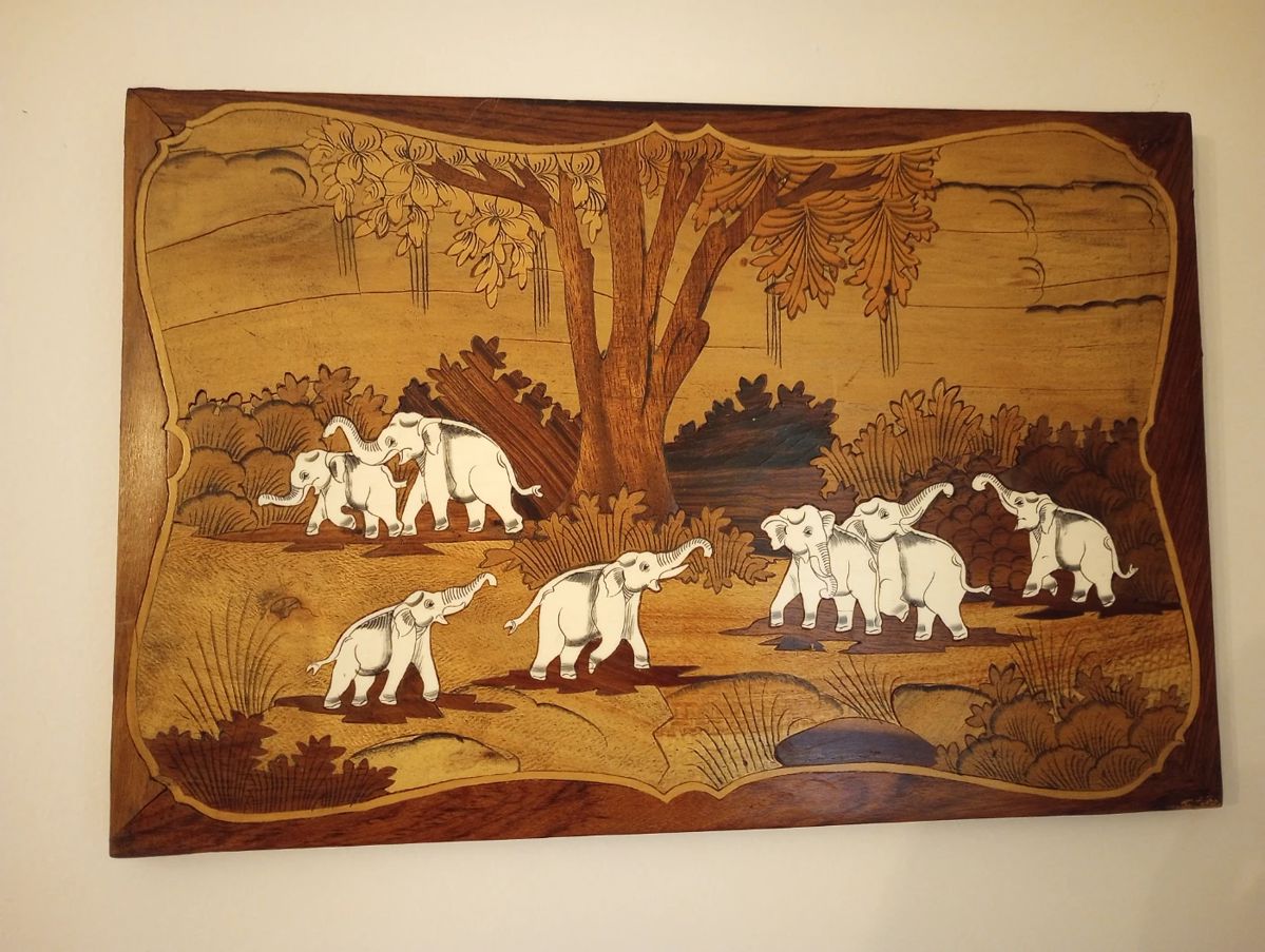An Elephant Wall Art, 