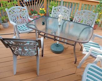 Patio Furniture Set Plus more, Patio Umbrella, 