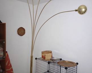 A Tall Five Armed Octopus Lamp, 