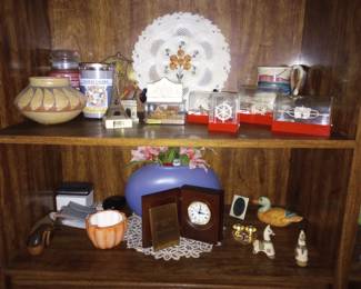 Shelves full of various Smalls, 