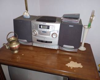 A Bigger Sony Boom-Box Stereo Radio,  Lenox Porcelain, 