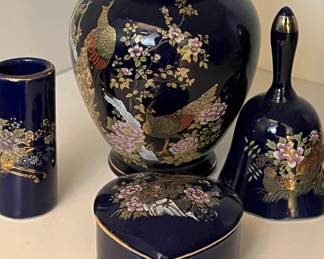Japanese cobalt blue porcelain