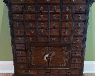 Asian medicine chest
