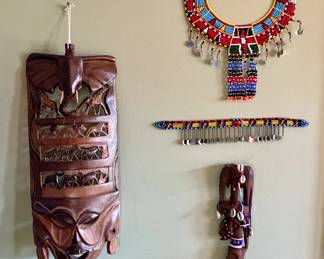 Hand made African items