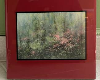 Small laminated artwork by Robert A. Tino with COAs