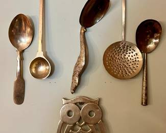 Brass kitchen decor