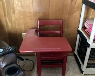 child's school desk