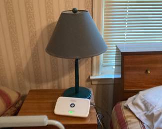 lamp. Nightstand