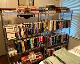 hardback and paperback books