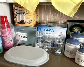 breadbox Presto deep dryer Tayama electric ice shaver