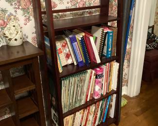 cookbooks bookcase