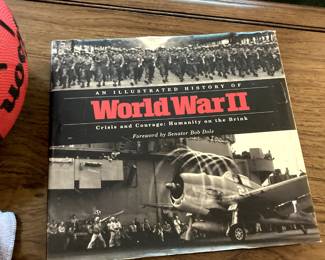 World War II: Crisis and Courage hardback book