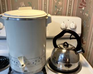 West Bend 30 cup coffee party perk percolator