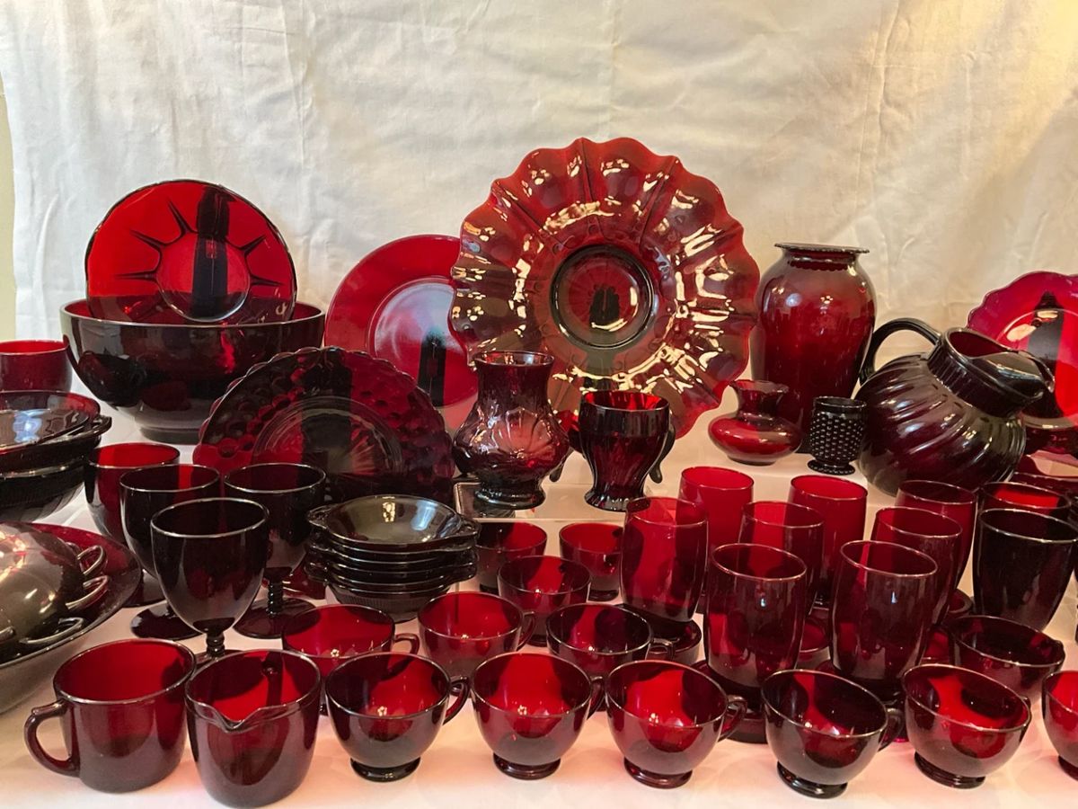 Anchor Hocking Ruby Red