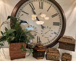 Large Wall Clock Decor 