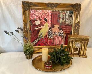 Matisse Pianist  Checker Players