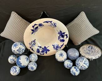Blue And White Decor