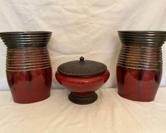 Red And Black Modern Decor