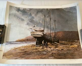 4 Gerard CF Miller Signed Prints 