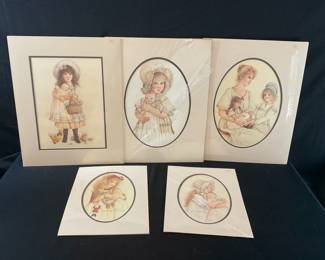 Jan Hagara Lithographs Signed