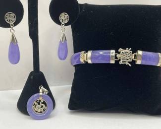 Purple Jade Jewelry
