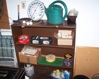 BOOKSHELF & SMALL ITEMS