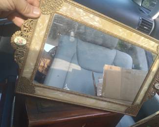 Filagree dresser tray