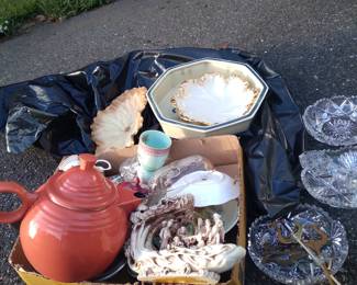 Limoges cut glass fiesta