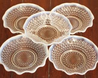 165 - 5 Silvercrest Bowls - 6" round
