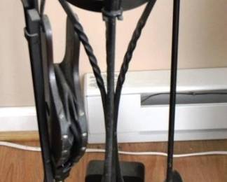 84 - Fireplace Set - 29" tall
