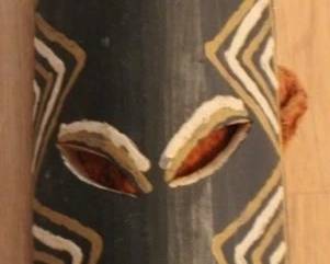 351 - Wood Mask - 17" x 5.75"
