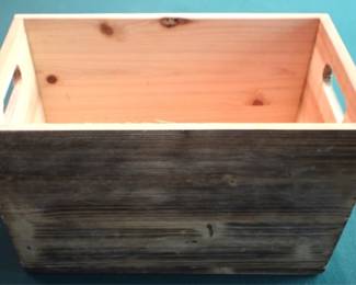 42 - Wood Box - 7" x 14" x 9"

