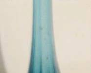404 - Blue Glass Vase - 12" tall
