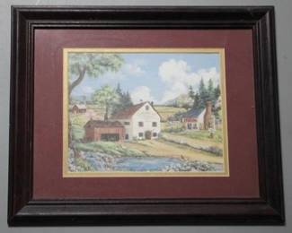 219 - Framed Print - 13" x 16"
