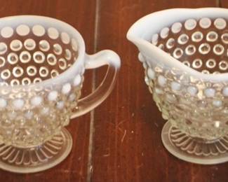 166 - Silvercrest Cream and Sugar Set - 3.5" tall
