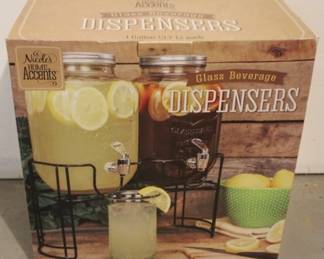 372 - Glass Beverage Dispensers (1 Gallon) in Box
