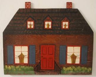 205 - Wood Decoration - 16" x 13"
