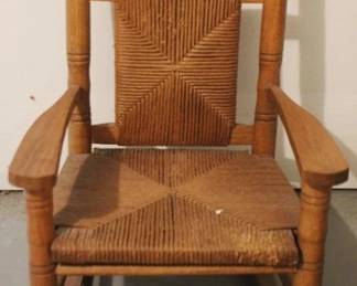 403 - Wood Rocker - 20" x 25" x 30"
