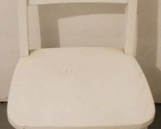 370 - Wood Chair - 14" x 12" x 26"
