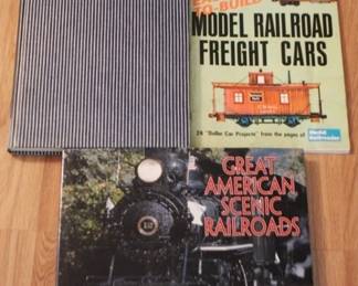 179 - 3 Railroad Books
