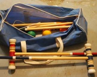 444 - Croquet Set in Bag
