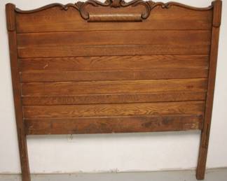 194 - Wood Headboard - 57" x 54.5"
