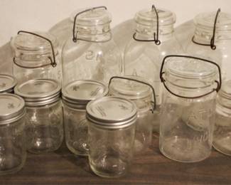 399 - Lot of Assorted Mason Jars
