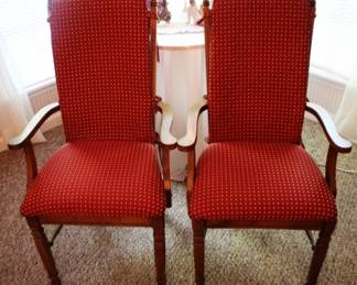 59 - 2 Chairs - 40" x 21" x 15"
