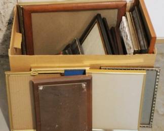 420 - Box Lot of Picture Frames

