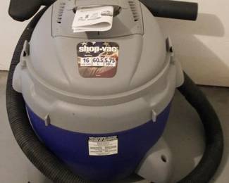 379 - 16 Gallon Shop-Vac You are buying a used as-is electric/electronic item. We do not guarantee all components are present, and if it is not expressly stated, it is untested.
