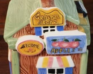 231 - General Store Cookie Jar - 7" x 10" x 8"
